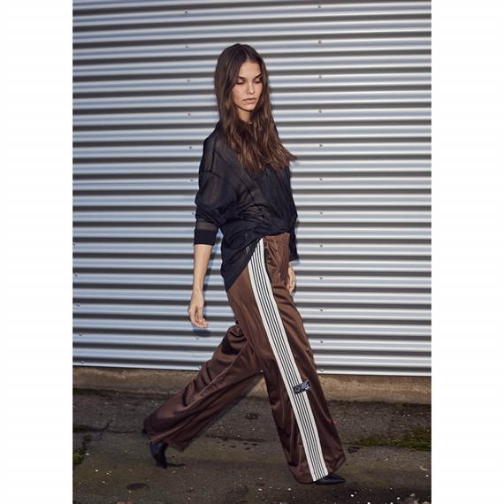 Haute L\'Amitie Baggy Track Pants, Mocca 